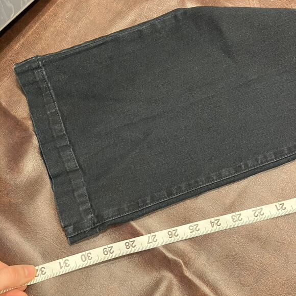 INC International Concepts Wide Leg Slim Tech Fit Womens‎ 14W Black Jeans New - Picture 15 of 15